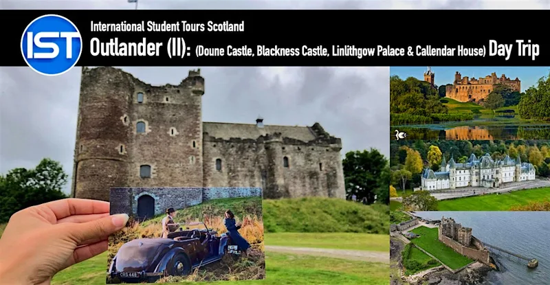 Outlander Tour (2): Doune and 4 Scottish Castles Day Trip