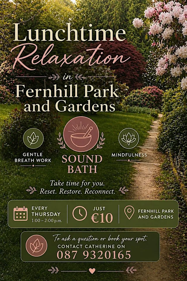 Lunchtime Sound Bath & Relaxation Session (Outdoor)