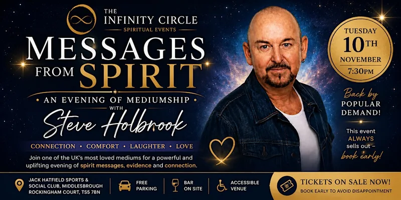 Messages From Spirit: An Evening of Mediumship with Steve Holbrook