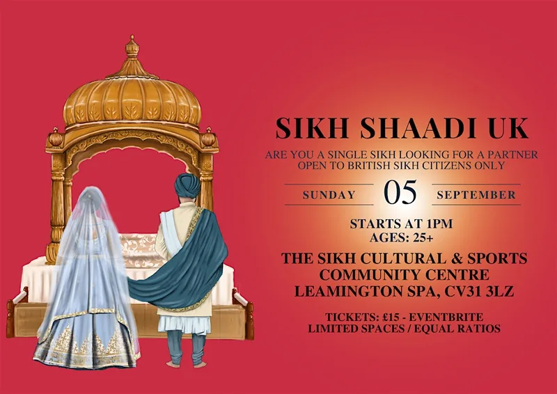Sikh Shaadi UK Ages 25+ (Midlands)