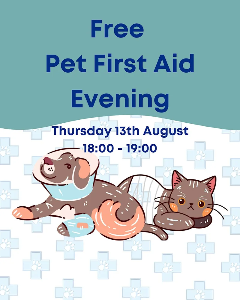 Free Pet First Aid Evening