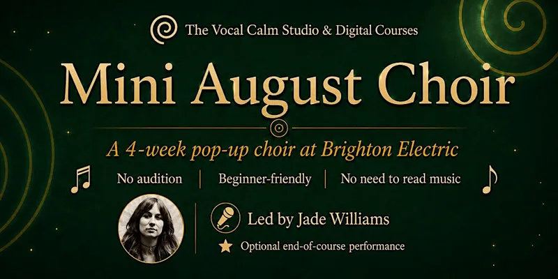 Mini August Choir Brighton | 4-Week Pop-Up Choir | No Audition