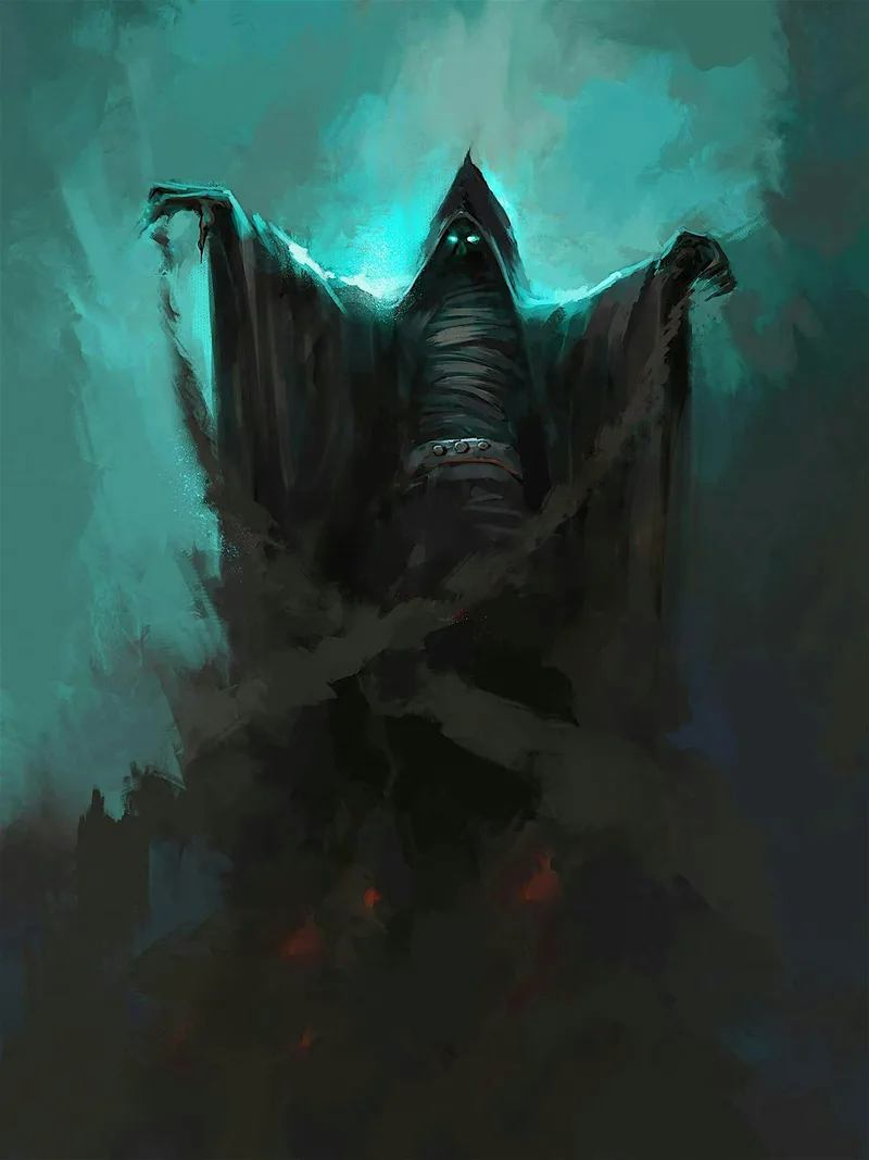 Teen art session - paint a Dementor