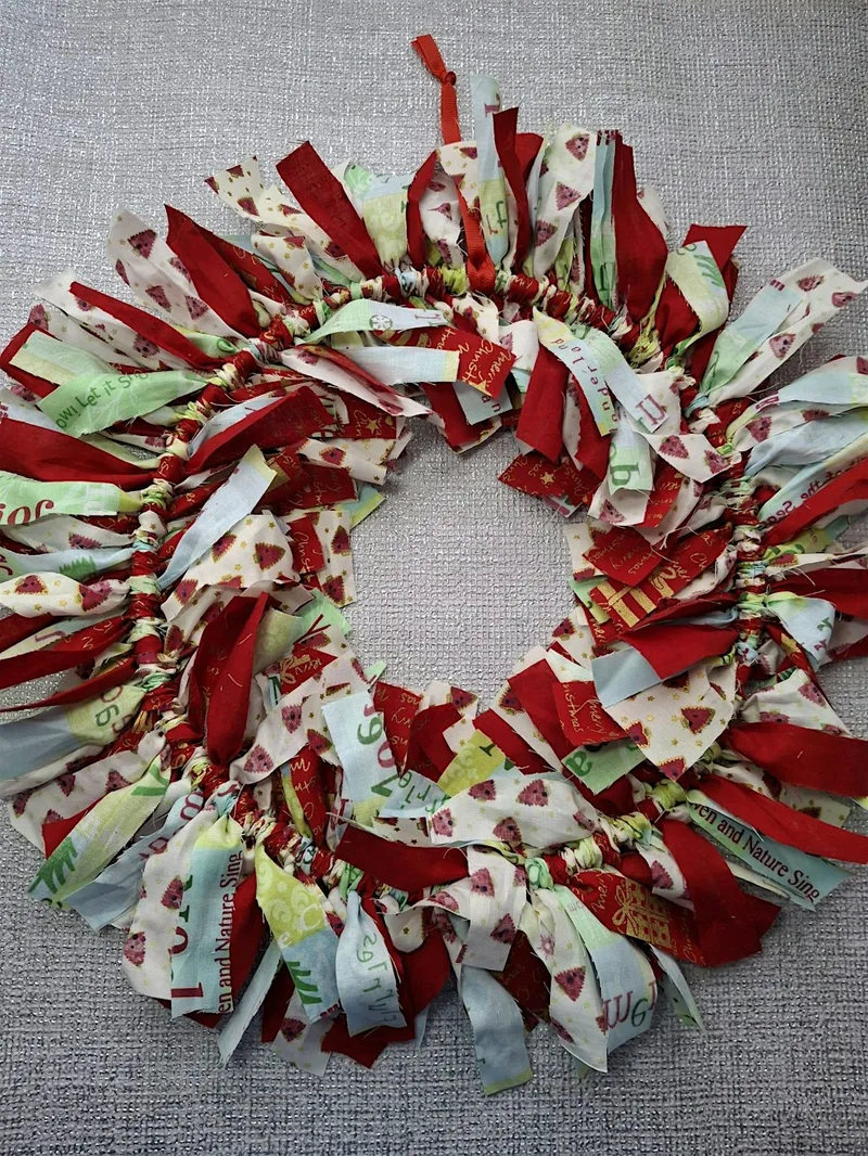 Christmas Rag Wreath Workshop
