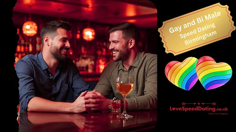 Gay Male Speed Dating Singles Night Birmingham Be At One