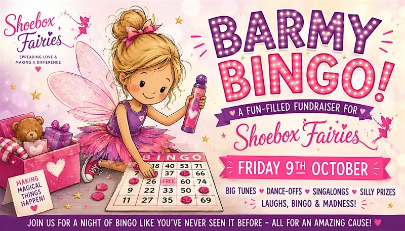 The Shoebox Fairies Barmy Bingo
