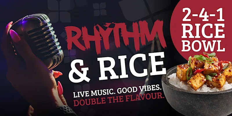 Rhythm & Rice - Rice & Noodle bowls and Adam Twomey
