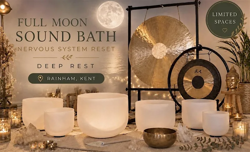 Full Moon Sound Bath - Rainham, Kent