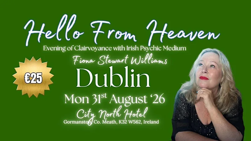 A Wee Psychic Night in Dublin Upfront & Personal - Small Audience