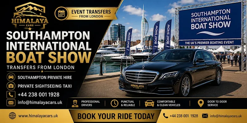 Southampton International Boat Show Private Transfers from London