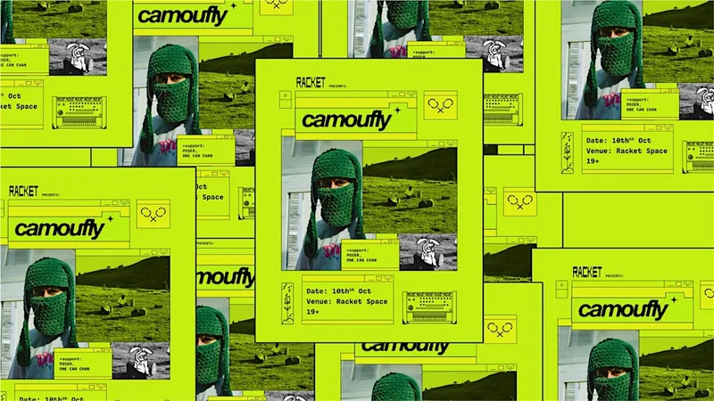 Racket Space Presents: camoufly