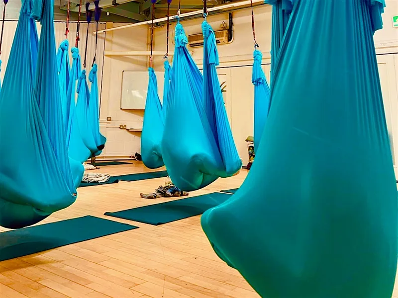 Aerial Sound Bath & Gentle Yin Yoga Flow: Edinburgh, 26th Sept, 12.45-2.15