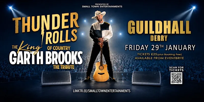 Thunder Rolls, The Garth Brooks Tribute show - Live at the Guildhall, Derry