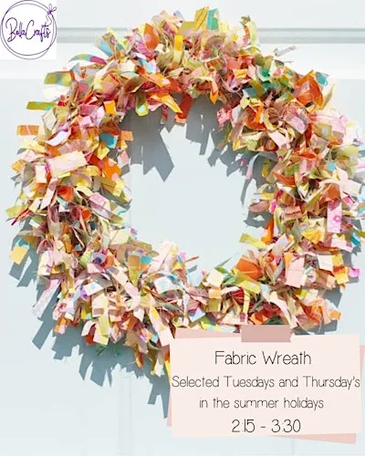 Kids | Fabric Wreath Making