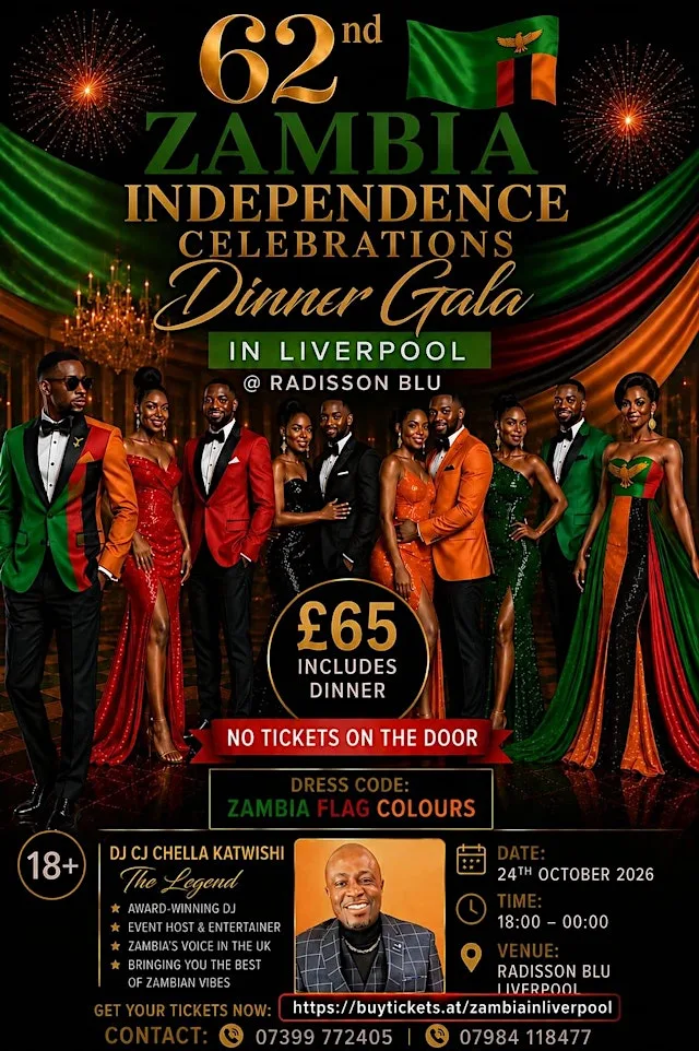Zambia Independence @62 Dinner Gala