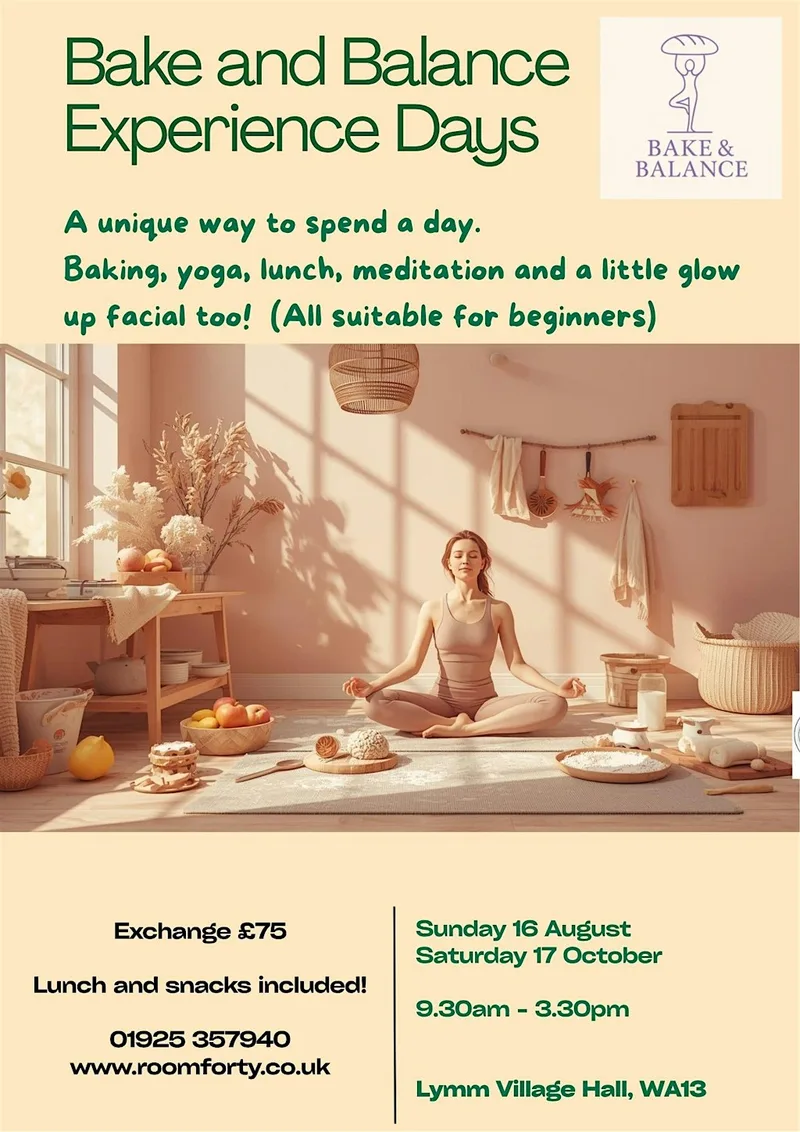 Bake and balance wellbeing day