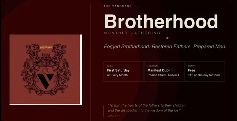 The Vanguard — Monthly Brotherhood Gathering | Dublin