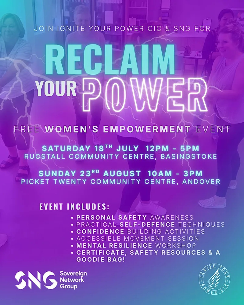 Reclaim Your Power Event Andover