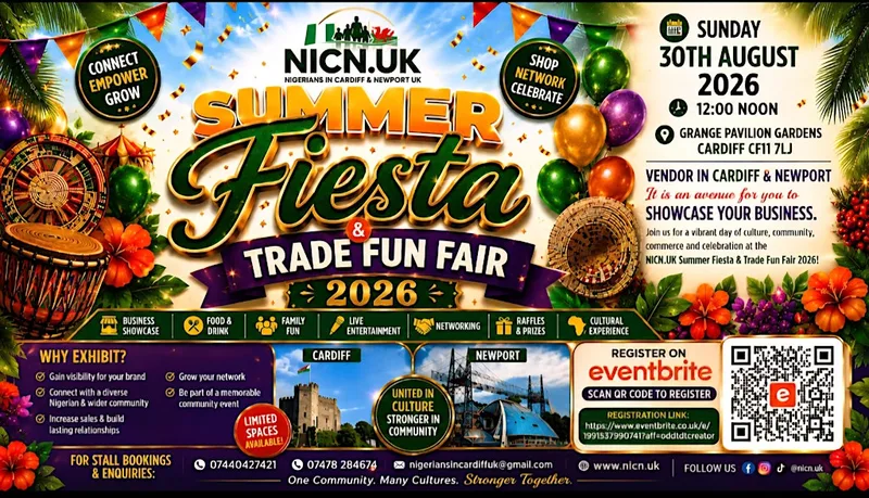 NICN.UK SUMMER FIESTA & TRADE FUN FAIR 2026