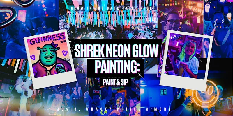 Neon Painting: Shrek