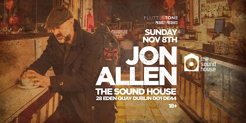 Jon Allen, Dublin, 8th November, 2026