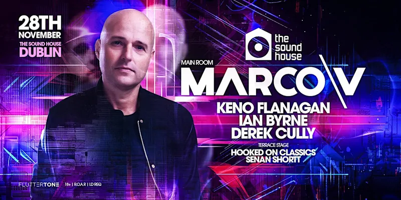 MARCO V at The Sound House, Dublin, 28th Nov, 2026