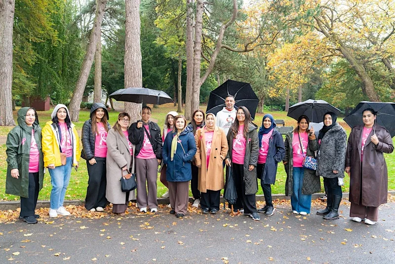 Imran Khan Cancer Appeal 5K Pink Walk - Queen's Park - Bolton