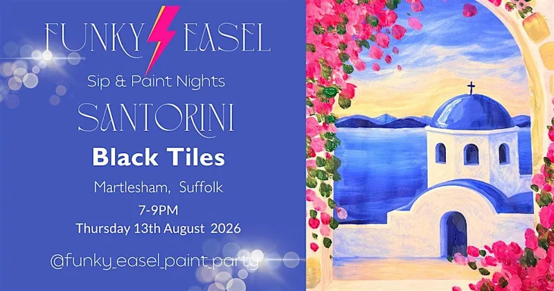 Sip & Paint Night at The Black Tiles, Martlesham