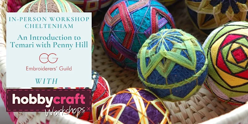 In Person Workshop: An Introduction to Temari with Penny Hill (Cheltenham)