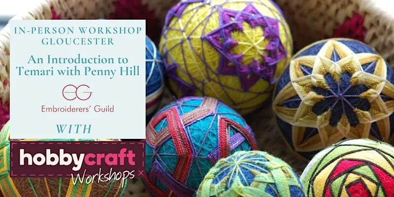 In Person Workshop: An Introduction to Temari with Penny Hill (Gloucester)