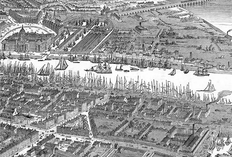 Steamships, Famine, Cattle, and the Transformation of Dublin Port 1820-1860