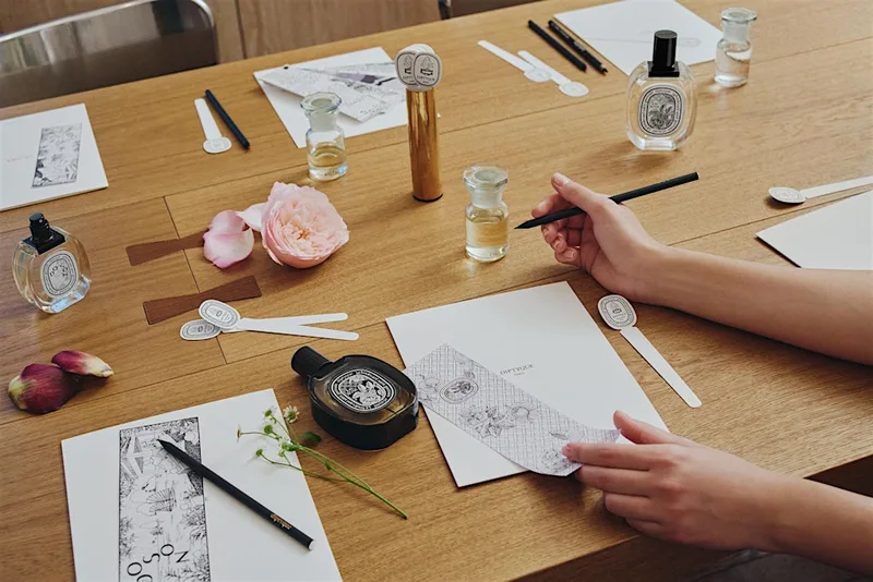 Travel back in time and step behind the scenes of perfume