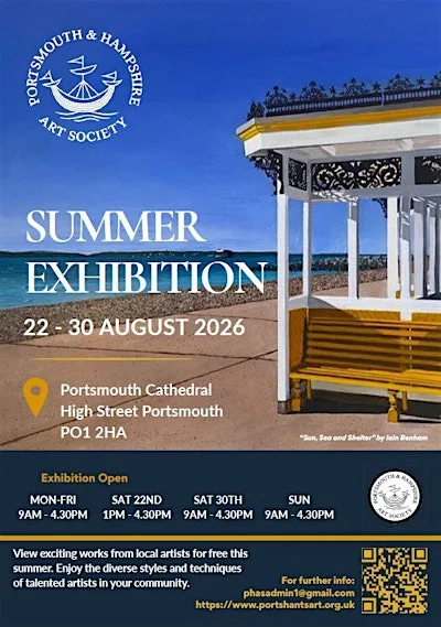 Portsmouth and Hampshire Art Society – Summer exhibition
