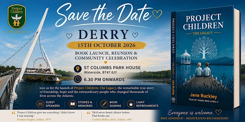 Project Children, The Legacy, Book Launch