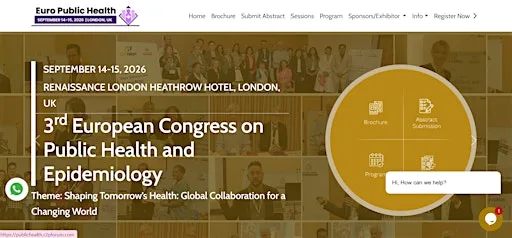 3rd European Congress on Public Health and Epidemiology