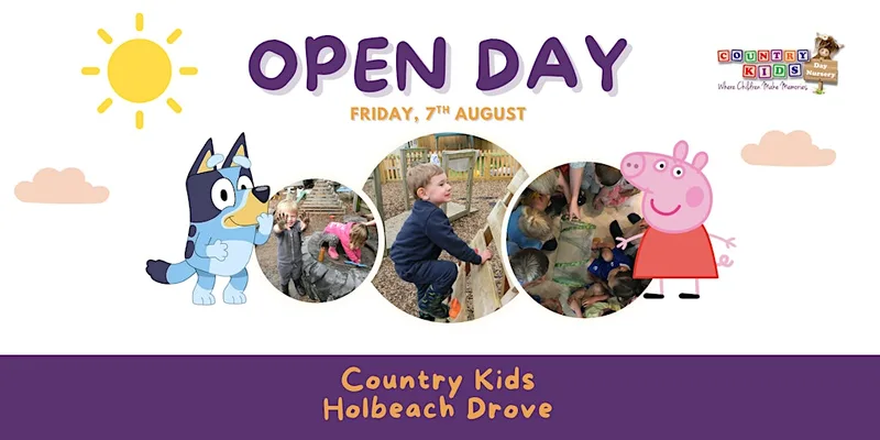 Open day & Meet and greet with Bluey and Peppa Pig