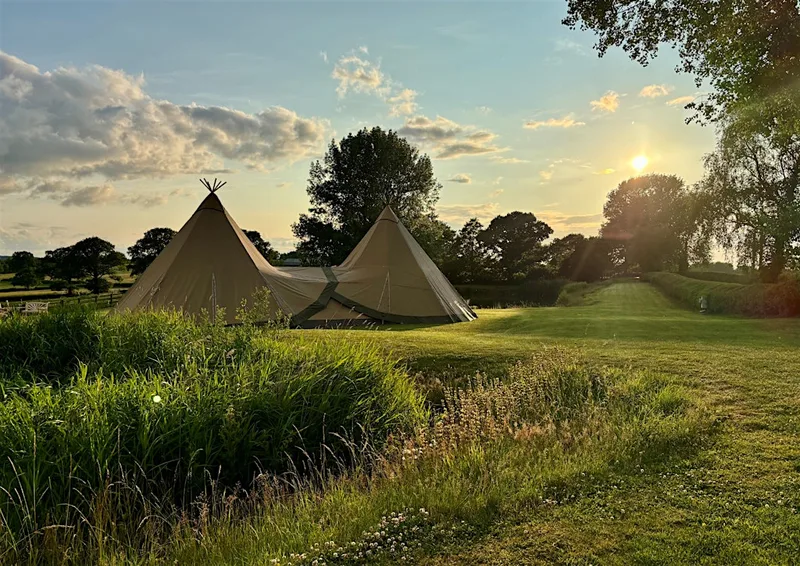Yoga & Sound Bath Tipi Experience- FAR COLEY FARM, STAFFORDSHIRE