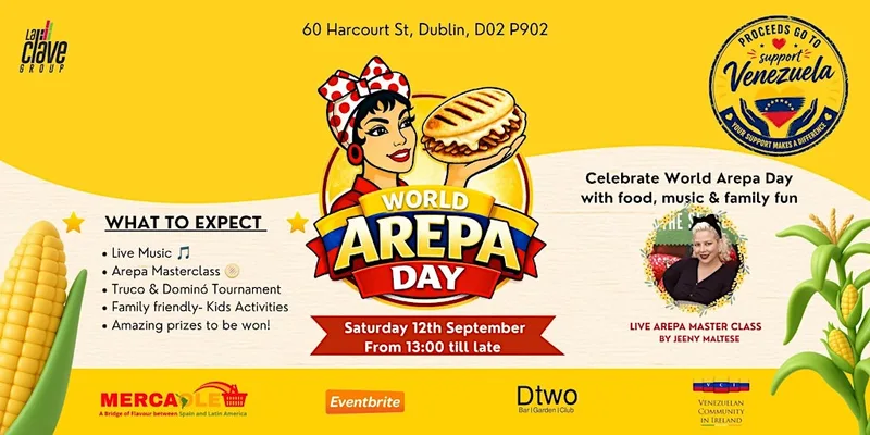 World Arepa Day "Dublin" Charity Event