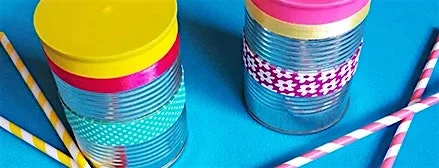 Summer Reading Challenge - Make your own Tin Can Drum