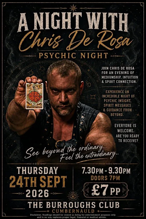 Psychic night with Chris De Rosa