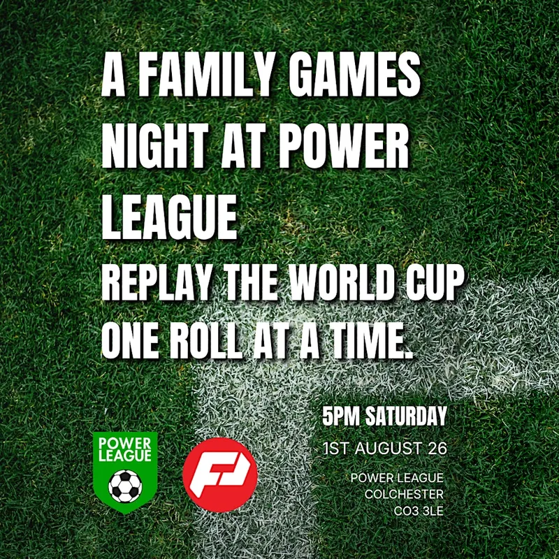 FAMILY GAMES NIGHT - REPLAY THE WORLD CUP, ONE ROLL AT A TIME!