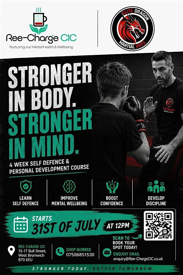 Self Defence & Personal Development Course (4-Week Programme)
