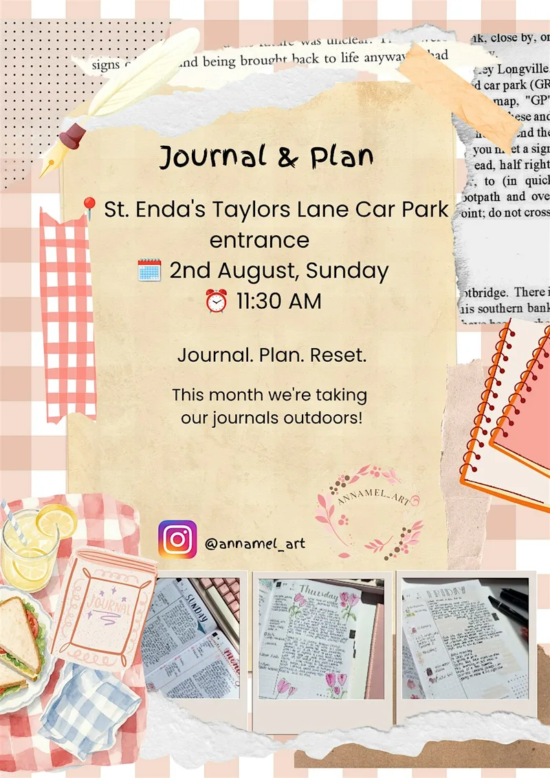 Journal & Plan - August Picnic