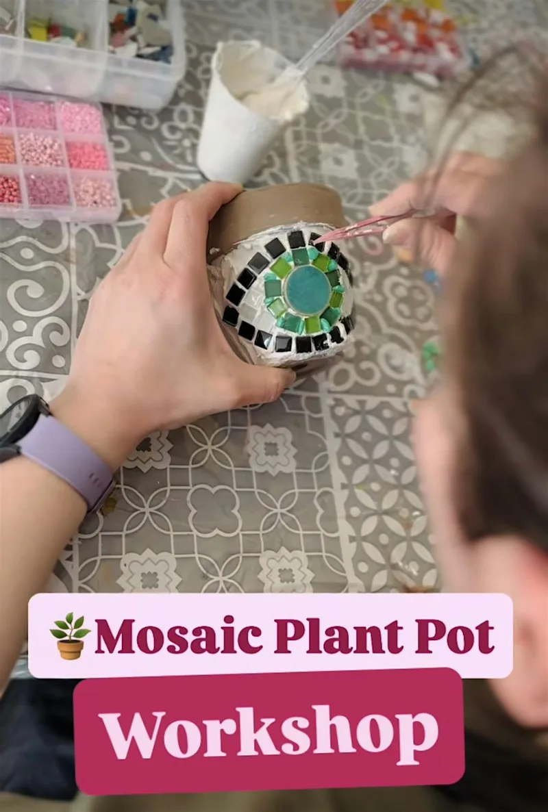 Plant Pot Mosaic Workshop