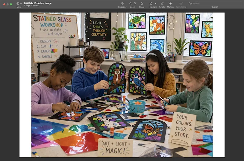 Children's Art Classes in South Woodford, London E18 (ages 7 - 11)