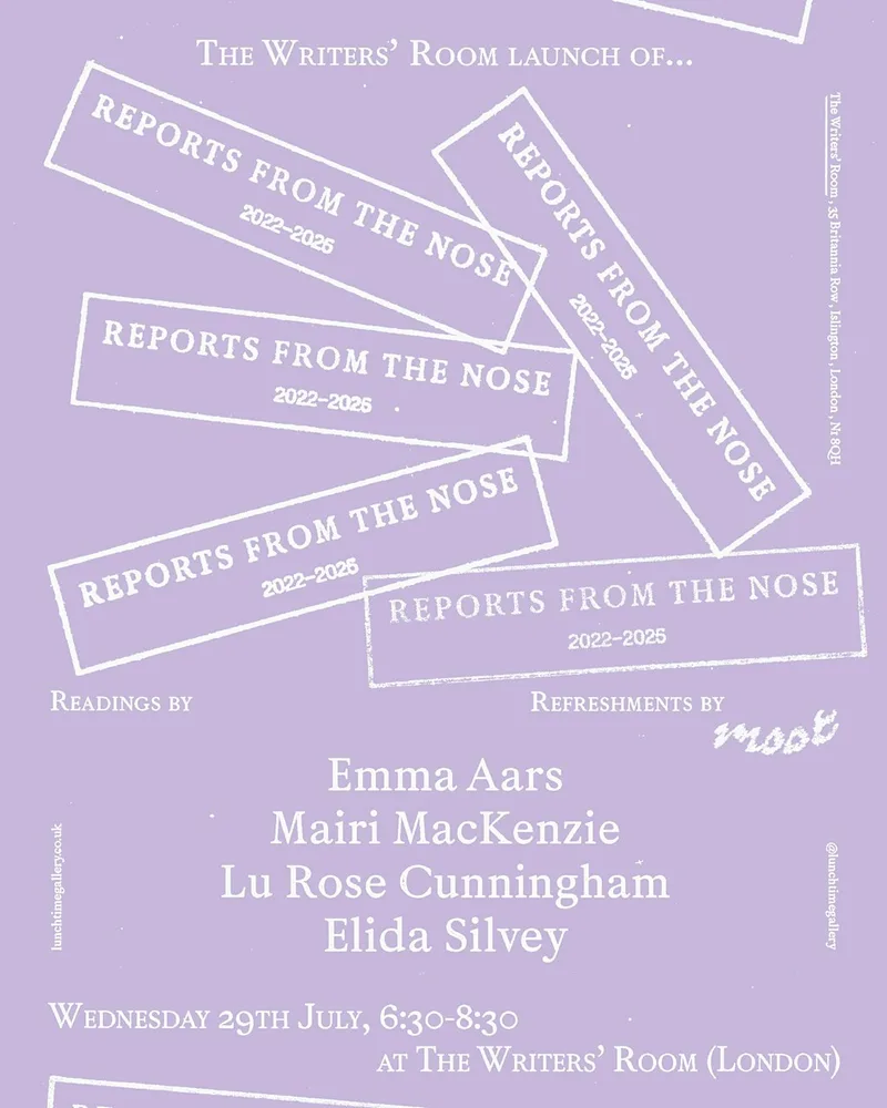 Reports from The Nose: a night of readings