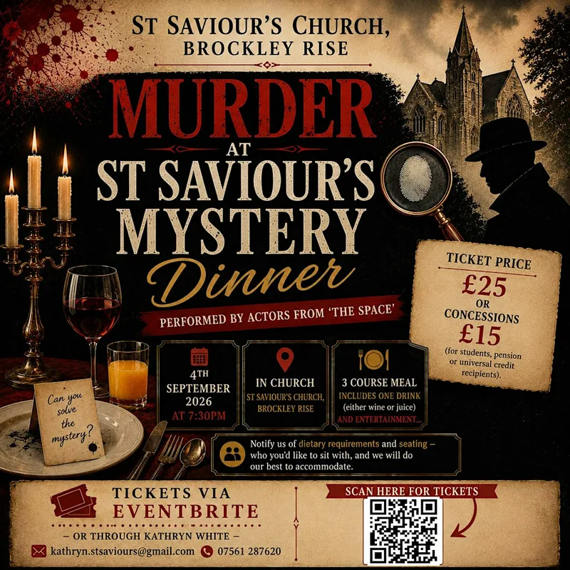 Murder Mystery Dinner - Murder at St. Saviour's