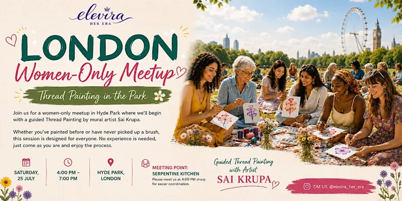 Women Only: Thread Painting in the Park | Hyde Park, London