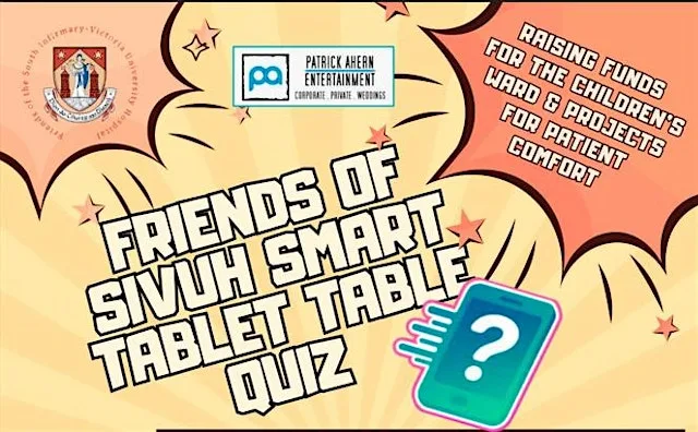 Friends of the South Infirmary - Smart table quiz