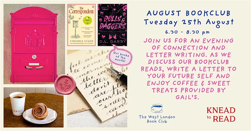 August Book Club: Letters To Your Future Self @ Gail's